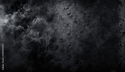 Smokey dark texture concrete background