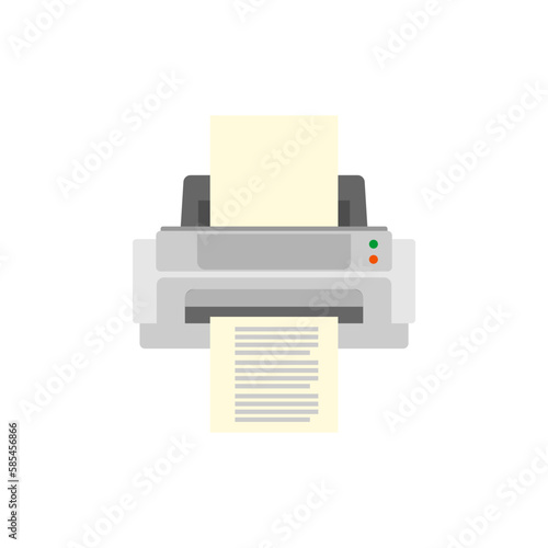inkjet printer vector design illustration isoalted on white background