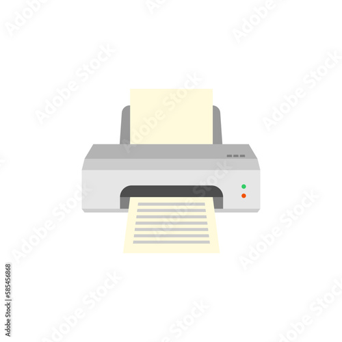 inkjet printer vector design illustration isoalted on white background