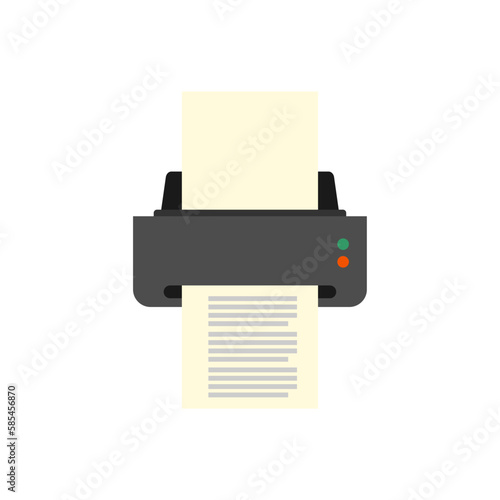 inkjet printer vector design illustration isoalted on white background