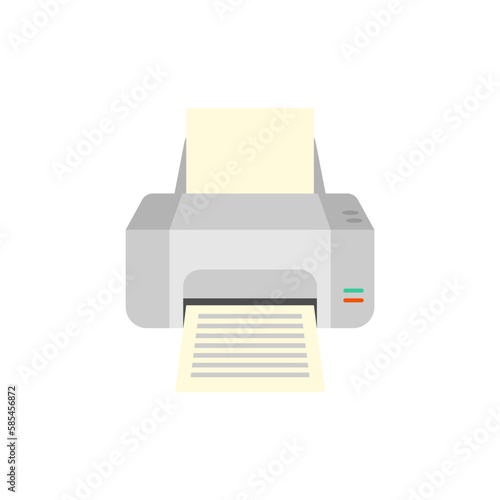 inkjet printer vector design illustration isoalted on white background