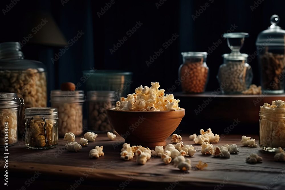 popcorn on the table Generative AI popcorn on the table Generative AI