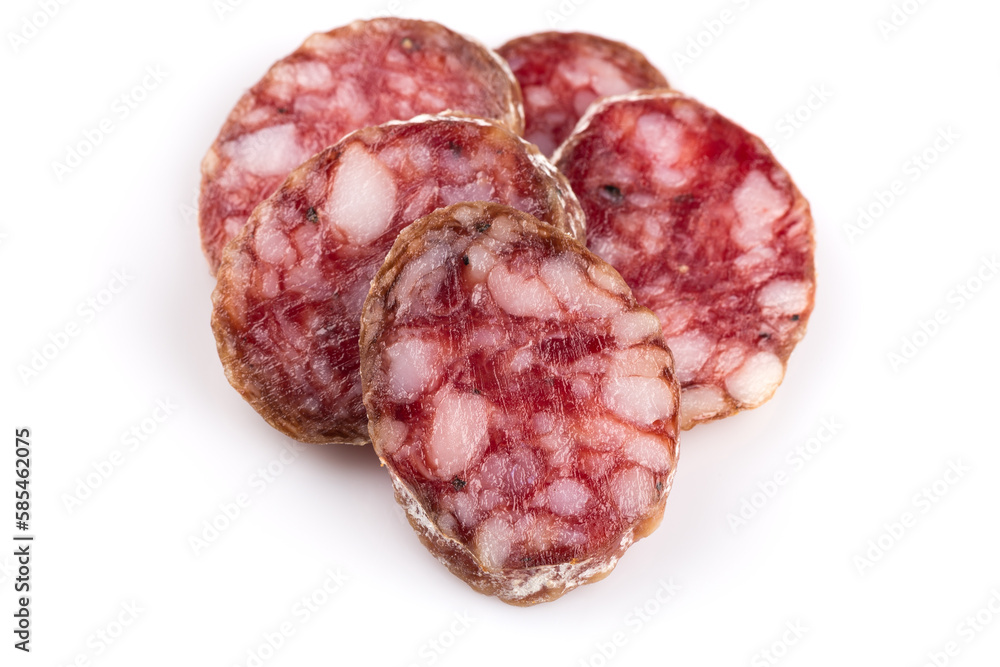 slices of salami slices of salami