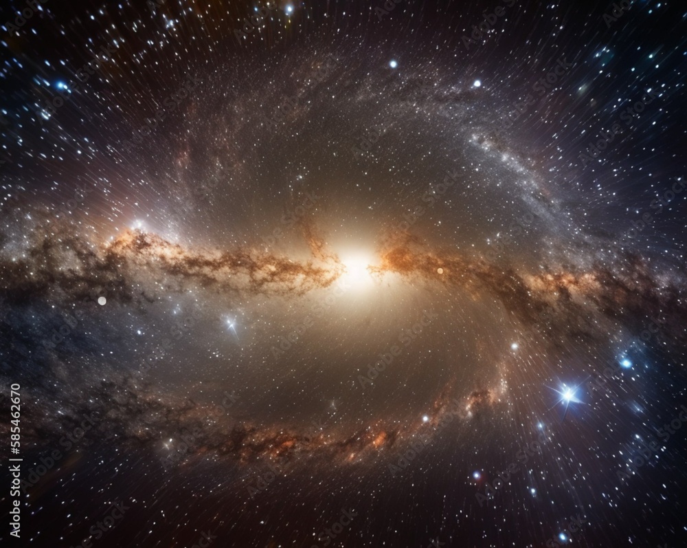 galaxy in space , generative ai galaxy in space , generative ai