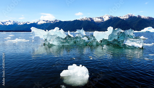 San Rafael Lagoon, North Ice Fields. Ais n Region, Chile photo