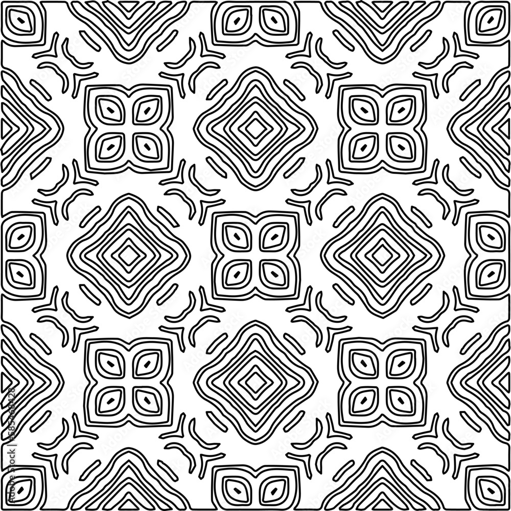 Stylish texture with figures from lines.Abstract geometric black and white pattern for web page, textures, card, poster, fabric, textile. Monochrome graphic repeating design. Stylish texture with figures from lines.Abstract geometric black and white pattern for web page, textures, card, poster, fabric, textile. Monochrome graphic repeating design.