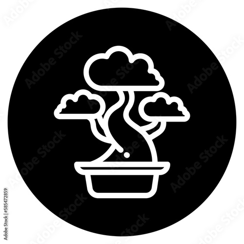 bonsai glyph icon
