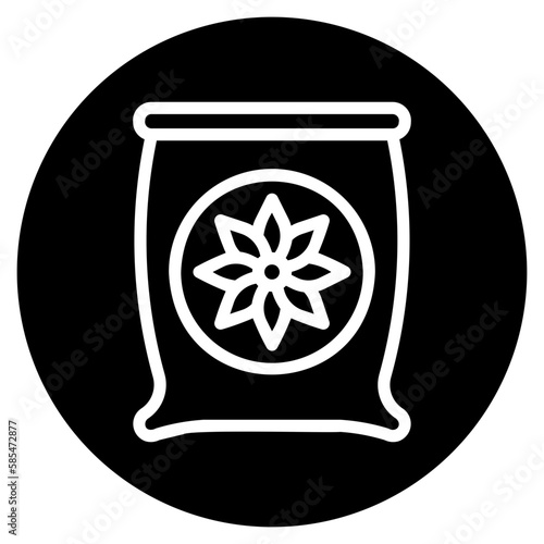 pesticide glyph icon