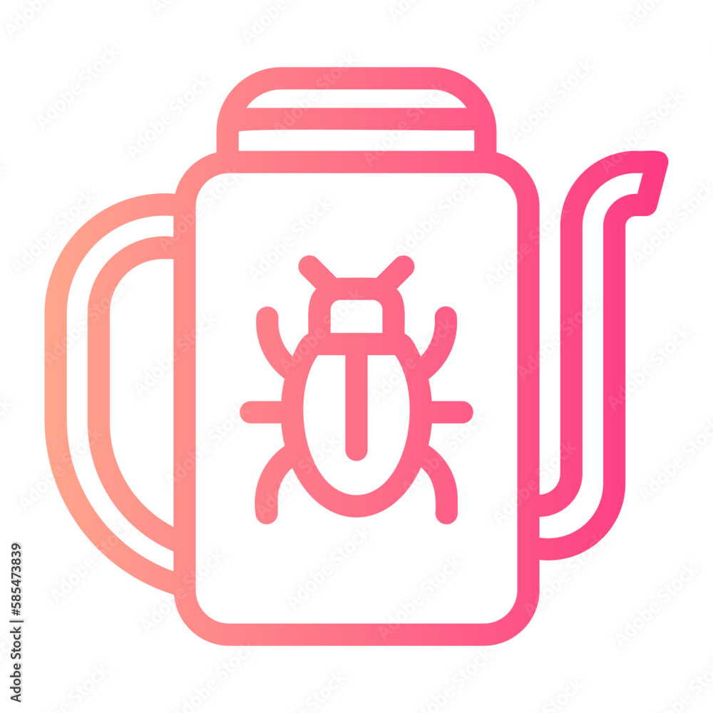 pesticide gradient icon pesticide gradient icon