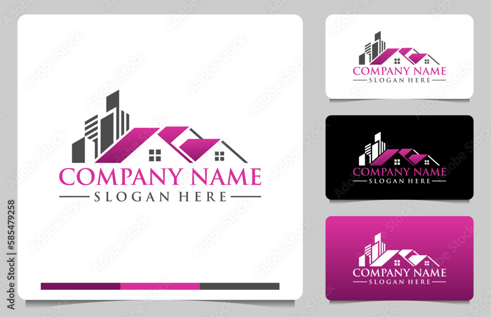 Real Estate Vector Logo Design 01 Real Estate Vector Logo Design 01