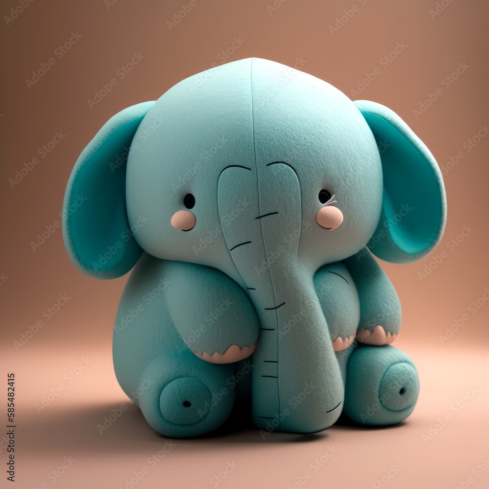 Squishy and Huggable: An Elephant Plush Toy for Snuggly Adventures Squishy and Huggable: An Elephant Plush Toy for Snuggly Adventures