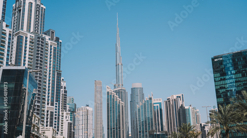 A view of the Dubai skyline  © george