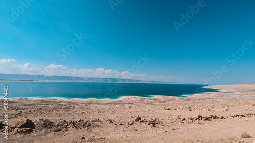 Dead sea in the country Jordan © george