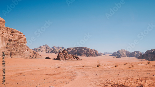 Wadi Rum Desert In Jordan