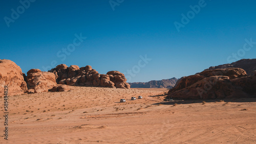 Offroad Cars in the desert