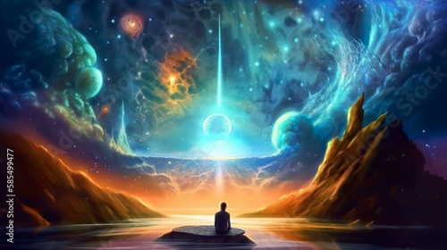 meditation in space