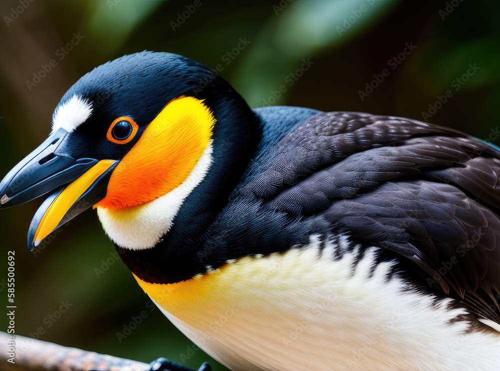 Naklejka premium close up of a toucan