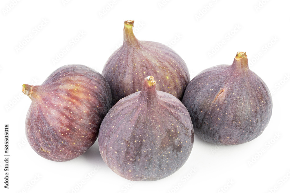 Fresh fig isolated on white background. File contains clipping path. Fresh fig isolated on white background. File contains clipping path.