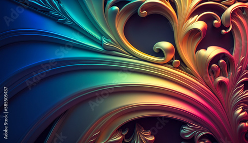 Abstract background  element for banners  background  wallpaper. AI