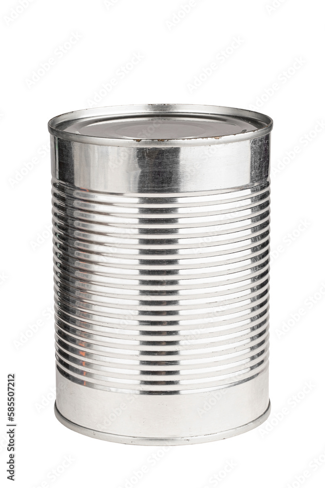 Tin can Isolated on white background. Canned food. Tin can Isolated on white background. Canned food.