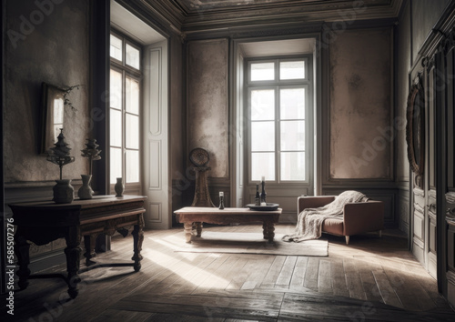 Wallpaper Mural Interior design in a beautiful and stylish apartment, perfect for a cozy lifestyle Torontodigital.ca