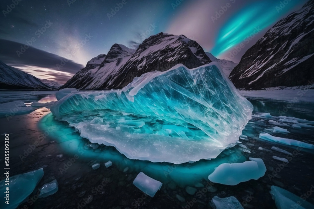 aurora and iceberg, generative ai