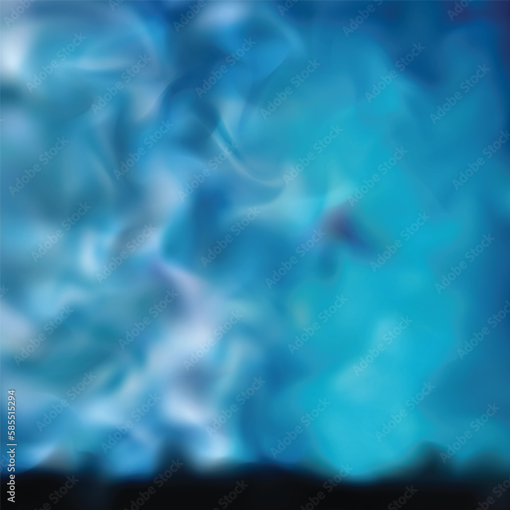 Obraz premium abstract fuzzy background of blurred white, gray and blue curves 