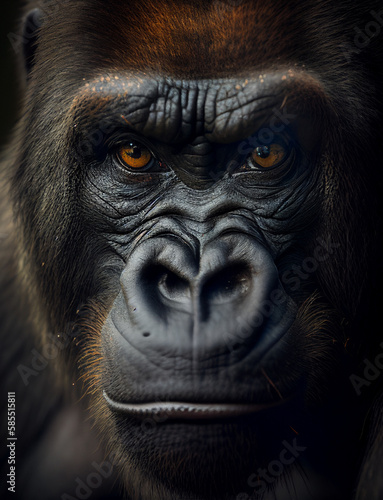 gorilla eyes 