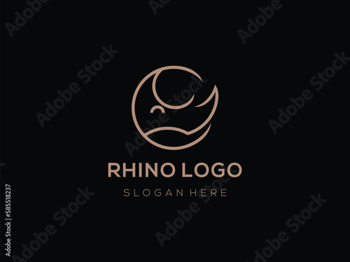 Rhino Logo Design