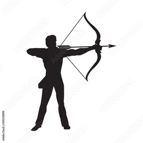 Archer man icon