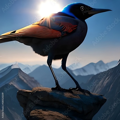 Uccello sulle monatgne