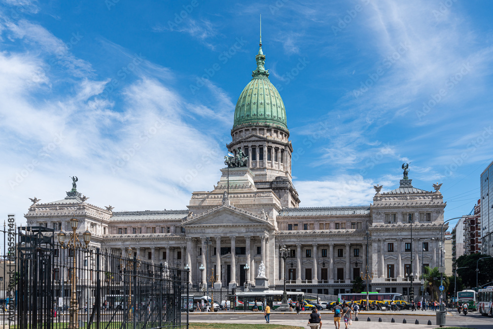 Congress Building in Buenos Aires