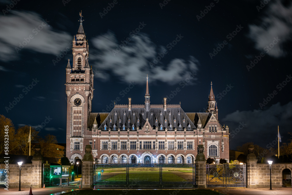 Het Vredespaleis - the Hague, the Netherlands