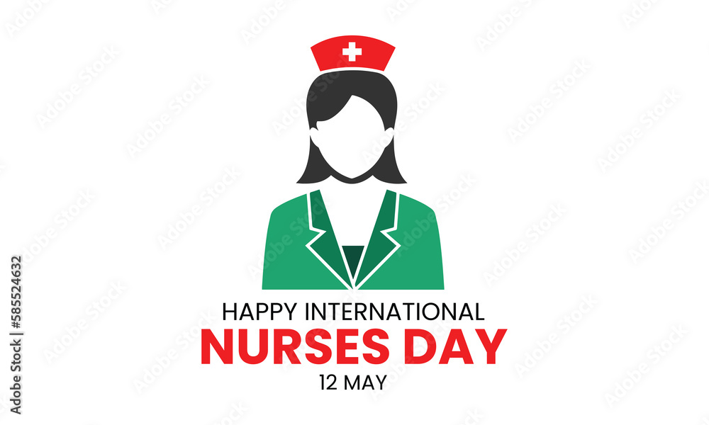 international nurse day, campaign, healthcare, vector illustration