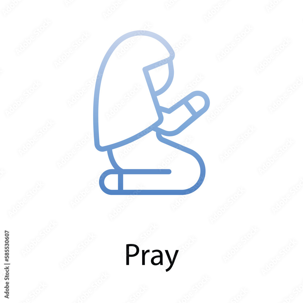 Pray icon. Suitable for Web Page, Mobile App, UI, UX and GUI design. Pray icon. Suitable for Web Page, Mobile App, UI, UX and GUI design.