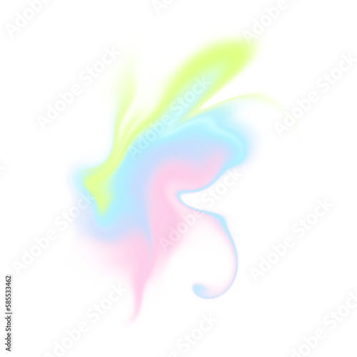 Mental health fluid art