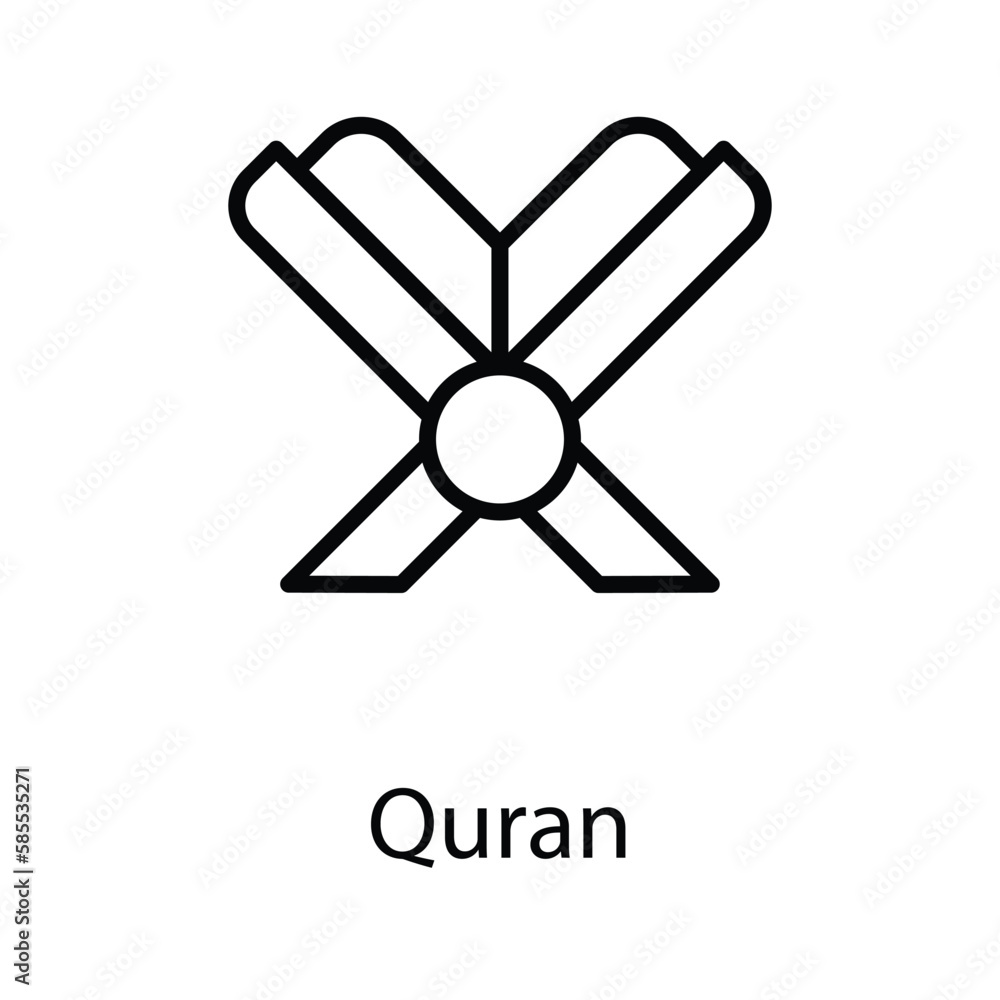 Quran icon. Suitable for Web Page, Mobile App, UI, UX and GUI design. Quran icon. Suitable for Web Page, Mobile App, UI, UX and GUI design.
