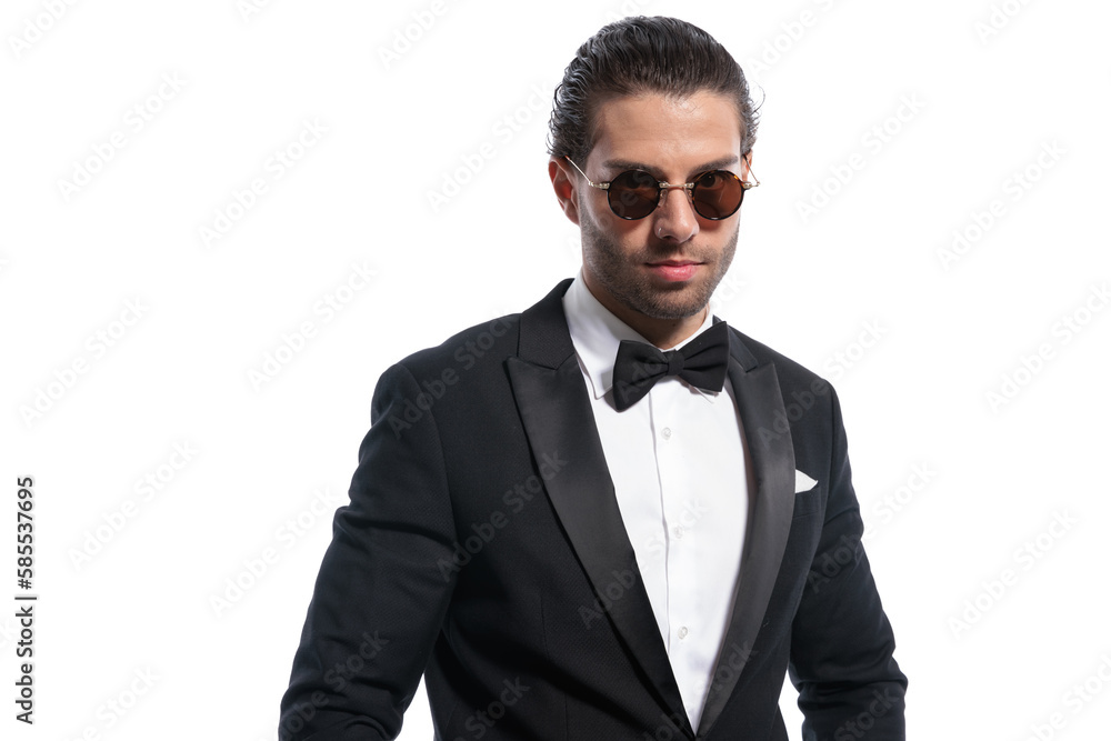 businessman posing and looking at the camera businessman posing and looking at the camera