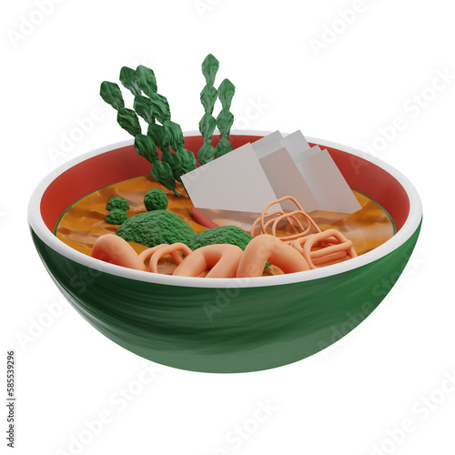 Photography Asian Food Al Tang 3D Illustration