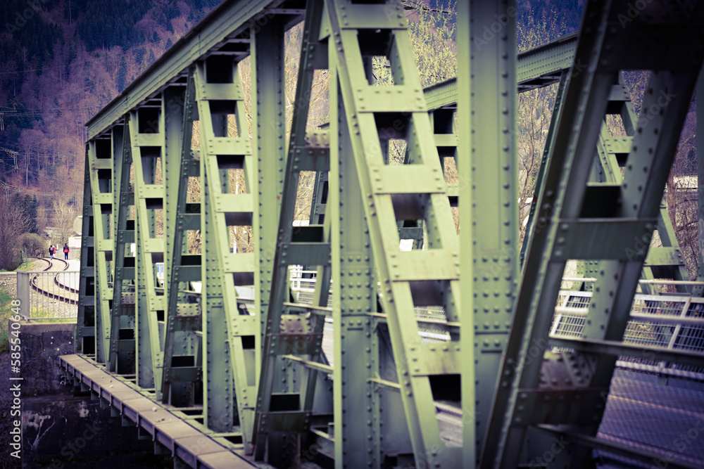 metal bridge metal bridge