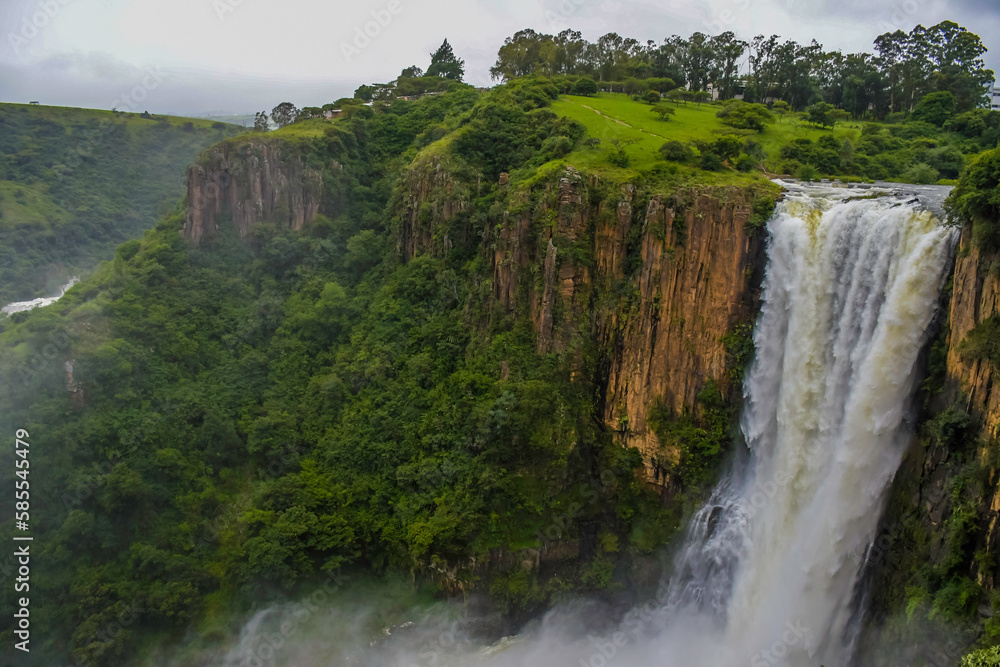 Howick falls waterfall on Umgeni river in Kzn midlands Howick falls waterfall on Umgeni river in Kzn midlands