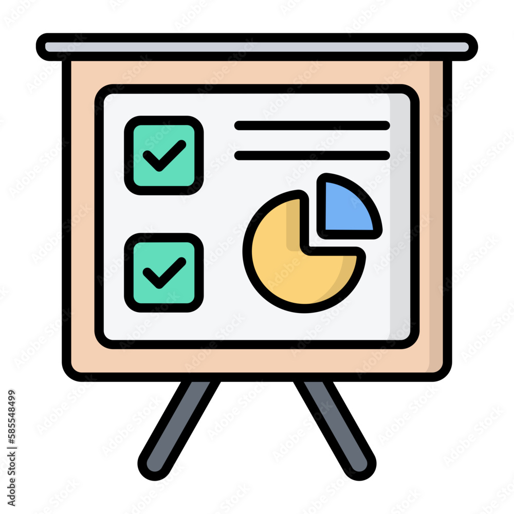 Diagram Line Color Icon Diagram Line Color Icon