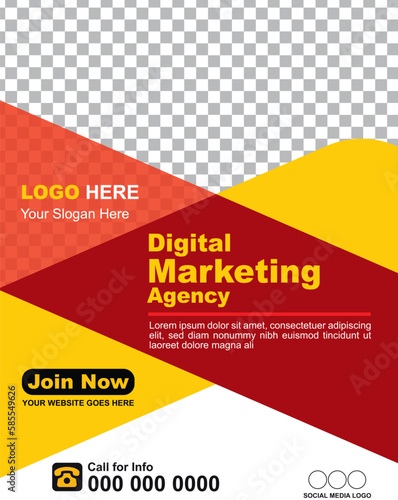 corporate business flyer template