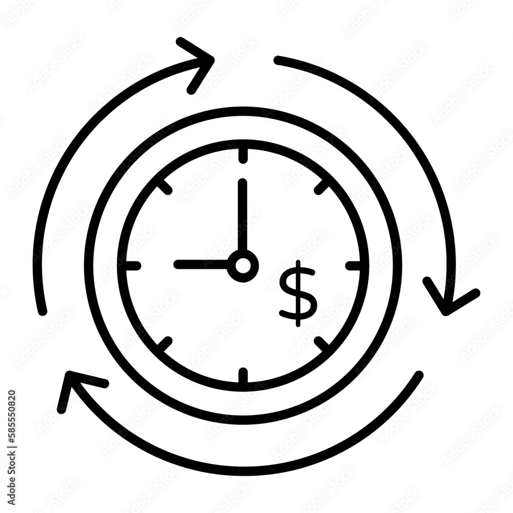 Progress Line Icon Progress Line Icon