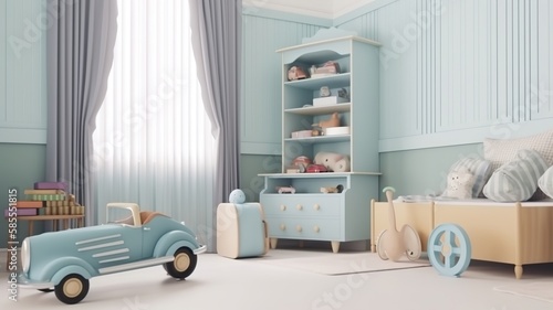 cool kid's room interior © Regina