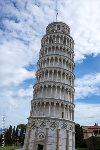 The Leaning Tower of Pisa (Italian: torre pendente di Pisa), is the campanile of Pisa Cathedral