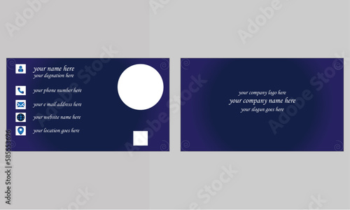 This is amazing style business card.