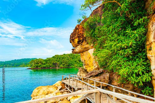 Foto Ream National Park,  a national park of Cambodia located near the city of Sihano