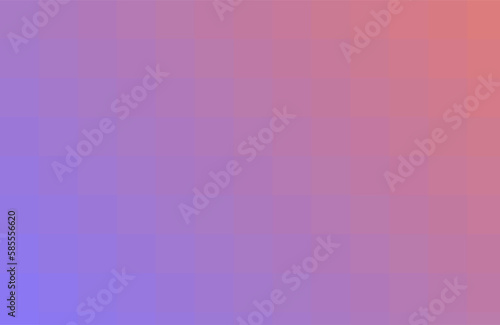 Vector background from lilac to pink squares for publication, design, poster, calendar, post, screensaver, wallpaper, postcard, banner, cover, website. Gradient illustration