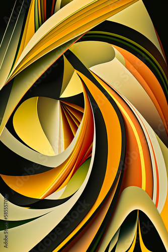 Wallpaper Mural Abstract background multicolored background. AI Torontodigital.ca